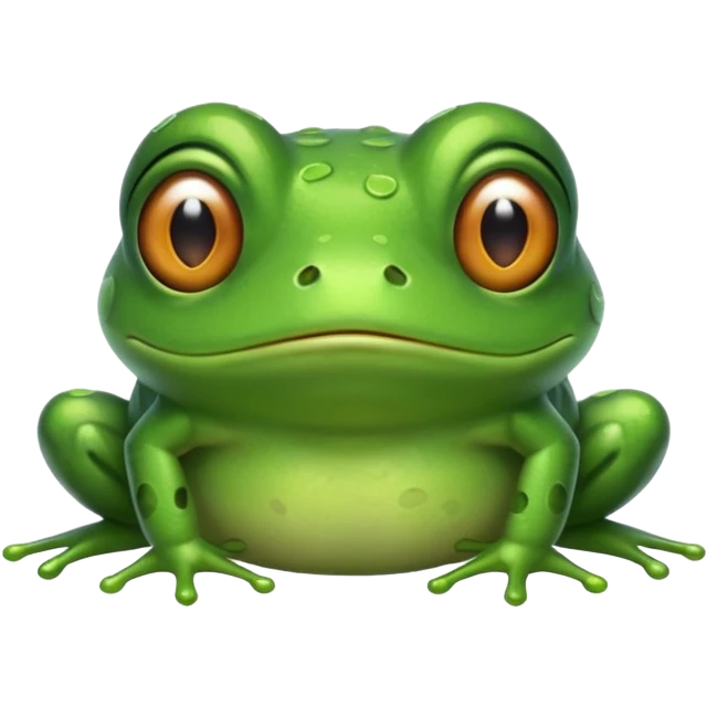frog looking disgusted  emoji