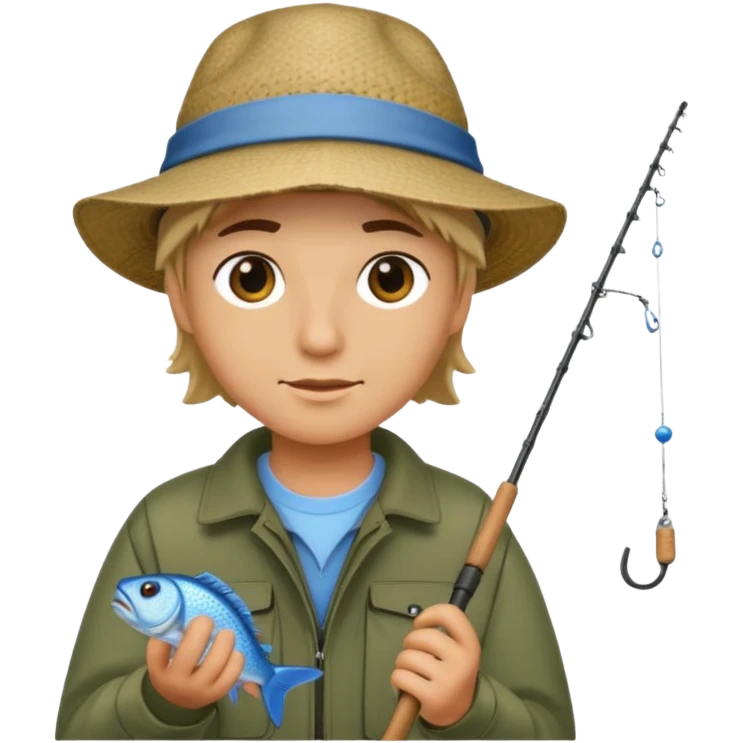 Gone fishing emoji