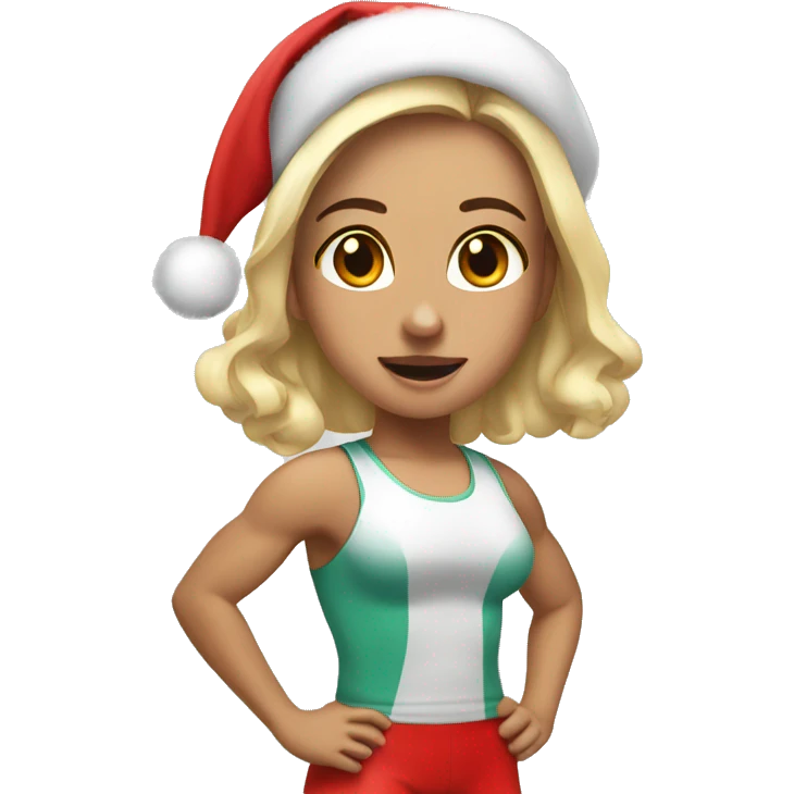 Gym sport Christmas beauty emotions  emoji