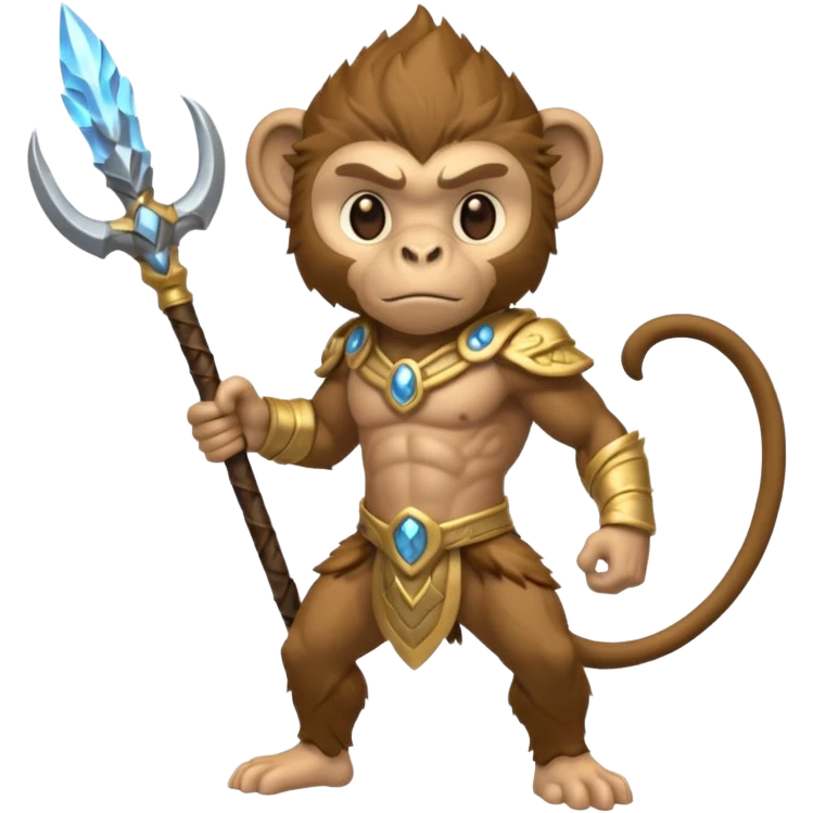 air elemental monkey warior emoji