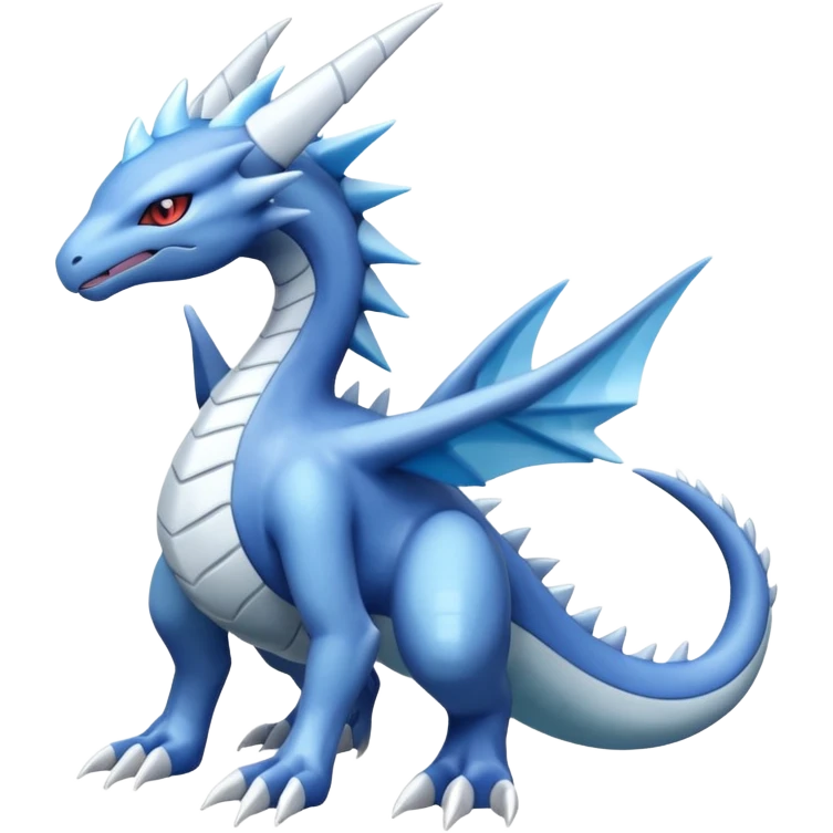 Amaura-Salamence-Dialga-Fakémon-hybrid-creature (full body)  emoji