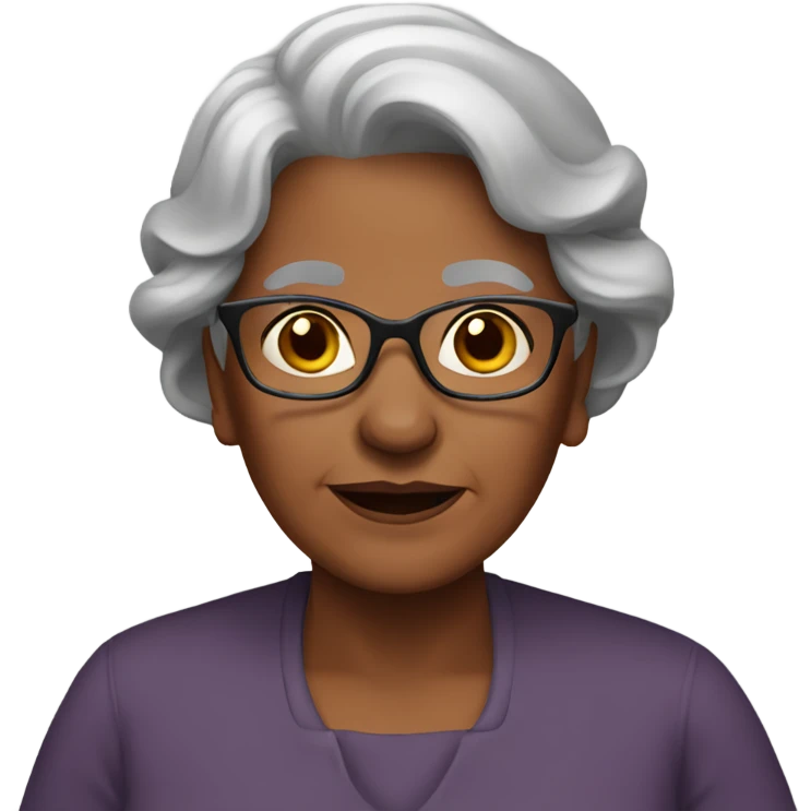 Grandmother  emoji