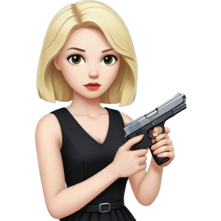 Mafia blondes woman emoji