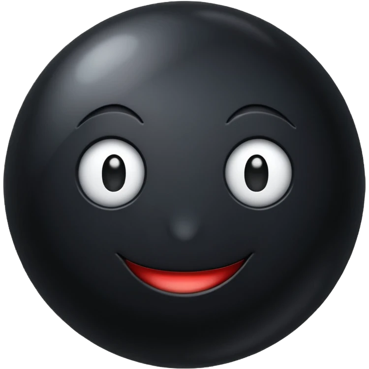 make same but in black color emoji