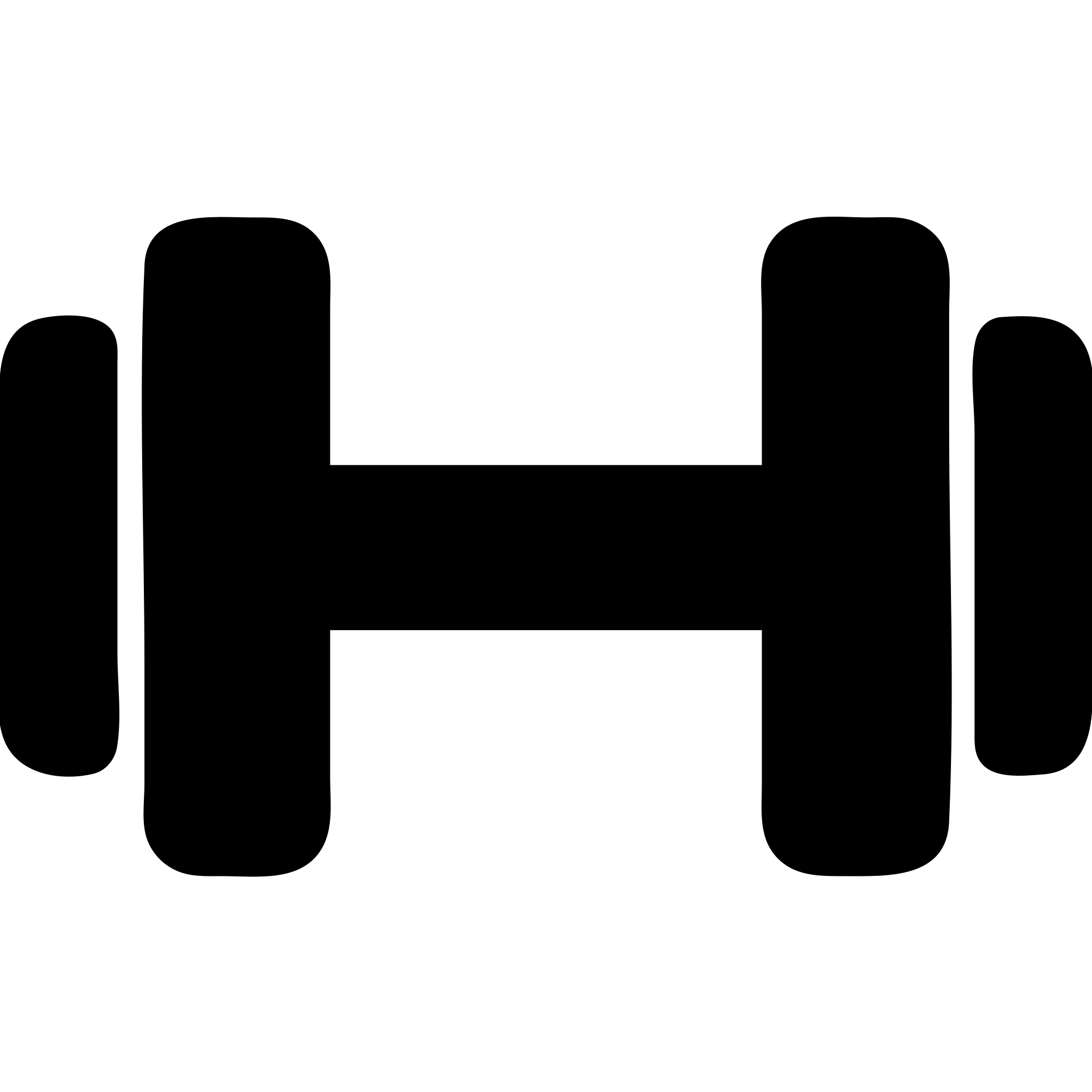 gym icon solid black bold filled modern style emoji