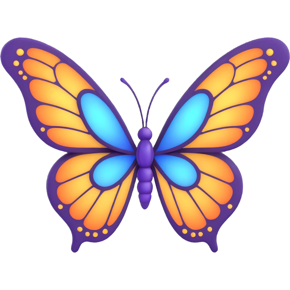 magical elegant butterfly in #c0ff53 green with luminous symmetrical wings, subtle gradients, glowing effects, surrounded by sparkling particles, 3D cartoon digital fantasy art, transparent background, ideal for Discord role icon emoji