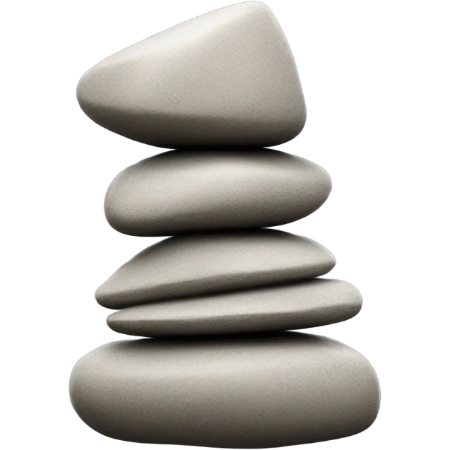 zen cairn stone emoji