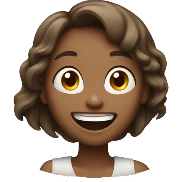 girl laughing  emoji