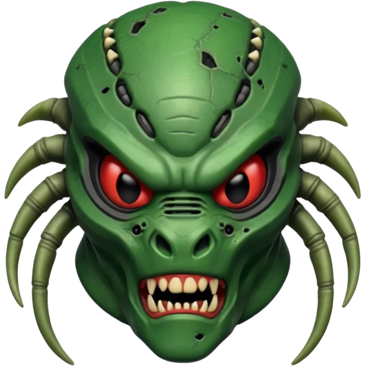 predator's face emoji