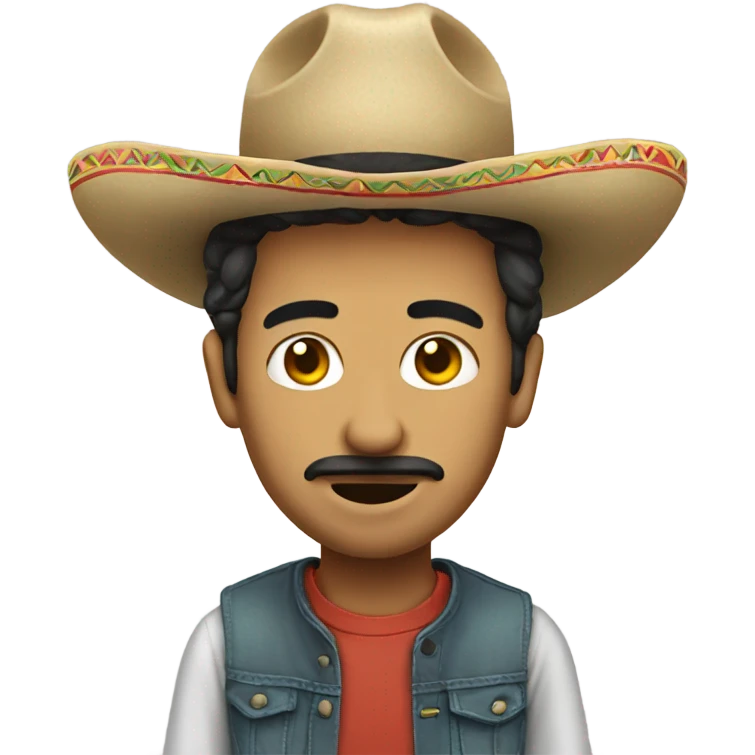 Short Mexican with a doobie emoji