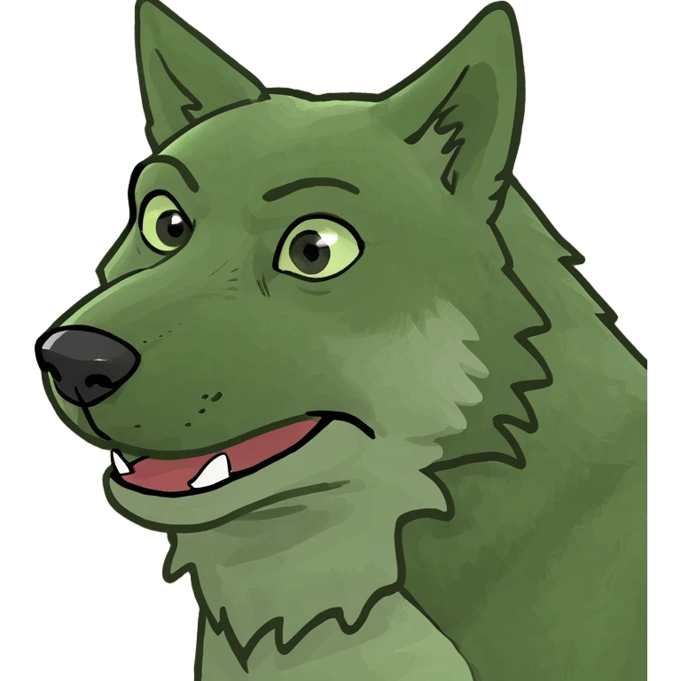 Wolf emoji