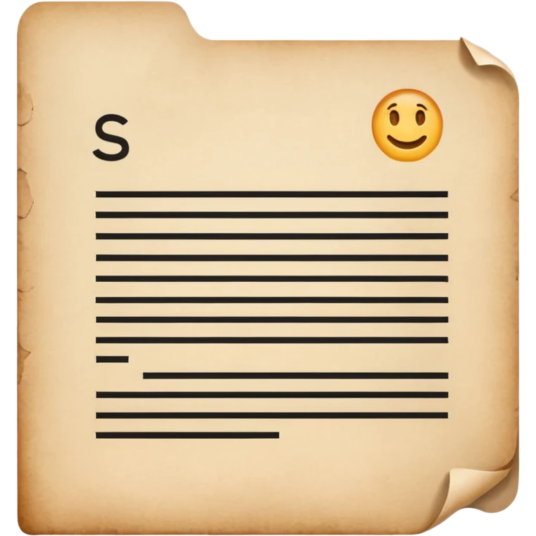 thumbnail picture mac os, pdf document physical written paper emoji