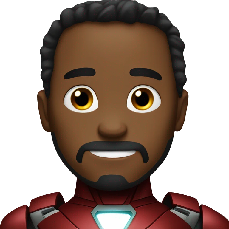 I am Ironman happy birthday Omr emoji