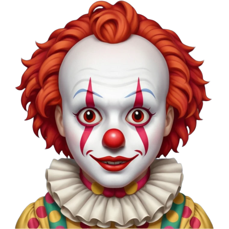 The clown from the movie IT emoji
