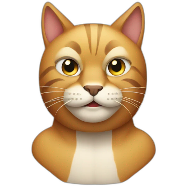 muscular cat emoji