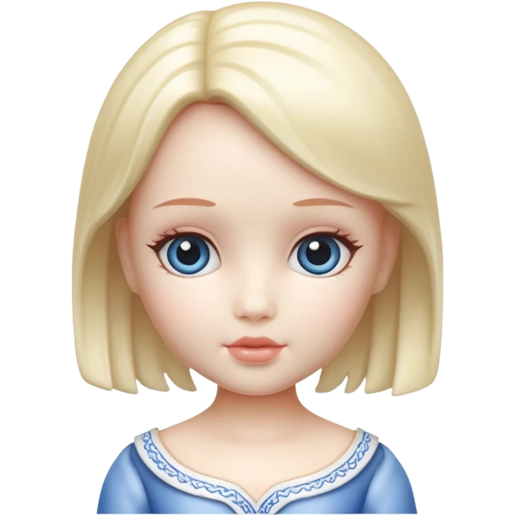doll, glas skin emoji