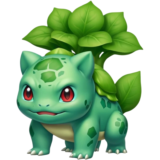 Bulbasaur (full body) emoji