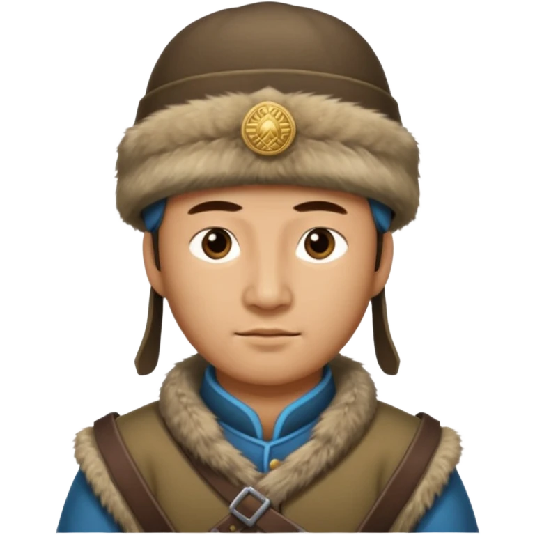 mongol soldie horse riding emoji