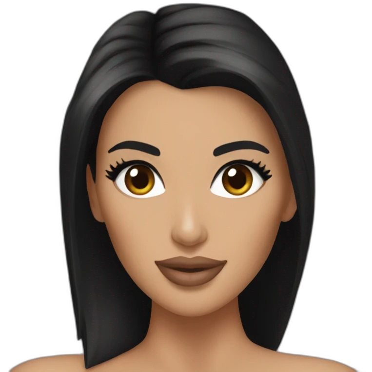Kim Kardashian emoji
