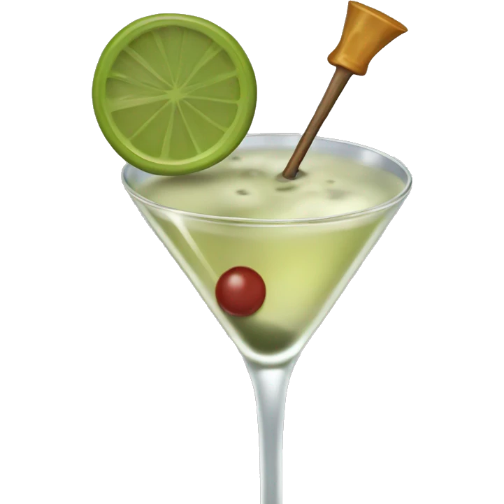 Dirty martini emoji