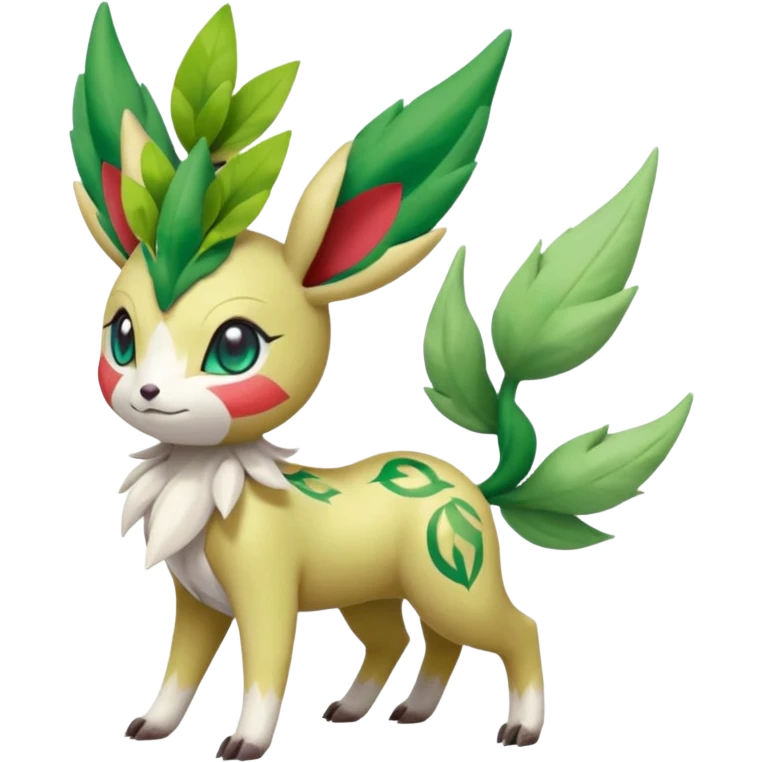 Meloetta-Shaymin-Leafeon-Pokémon-Fakémon-creature emoji