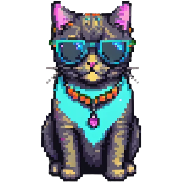 cat wearing sunglasses emoji