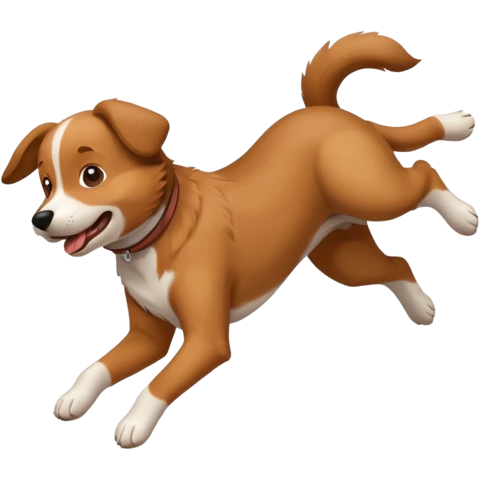 Dog doing backflip  emoji