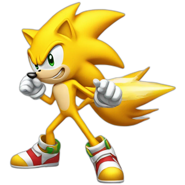 super sonic emoji