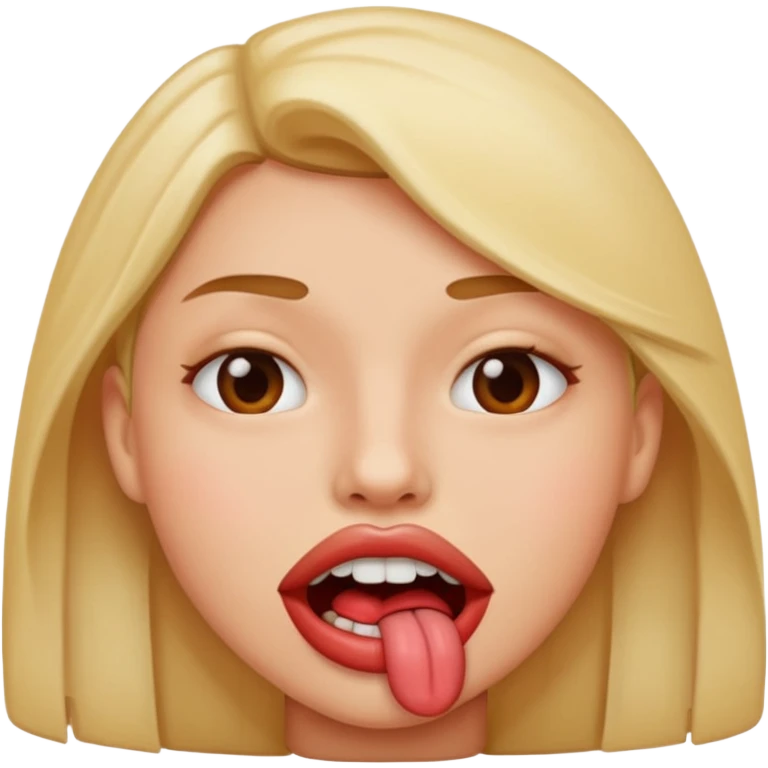 lip bite emoji emoji