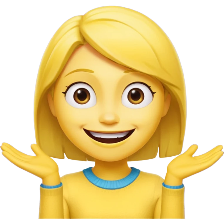 Joy from The Inside Out movie emoji