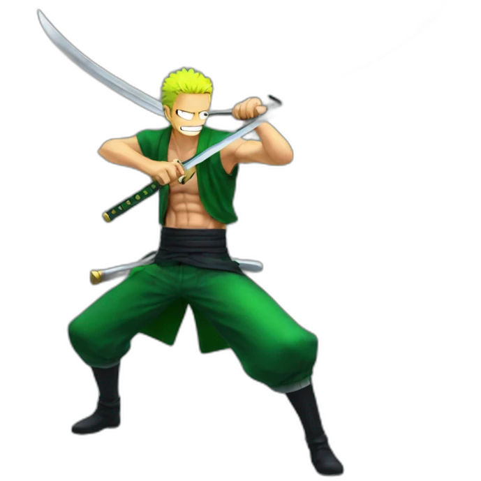 zoro-using-blade emoji
