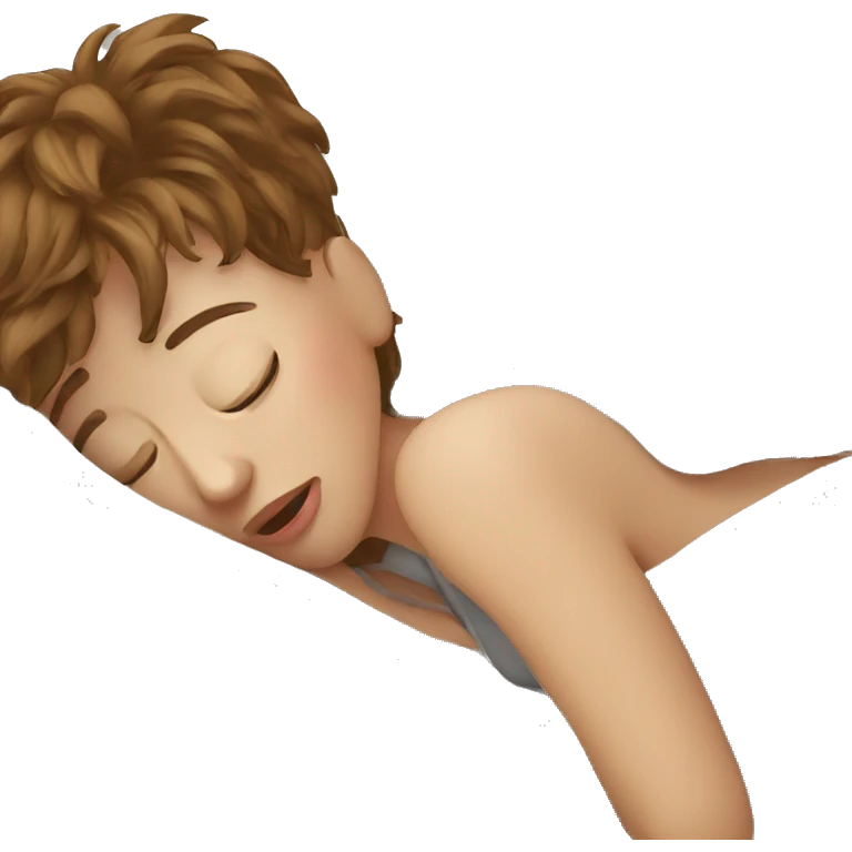 Tired student emoji