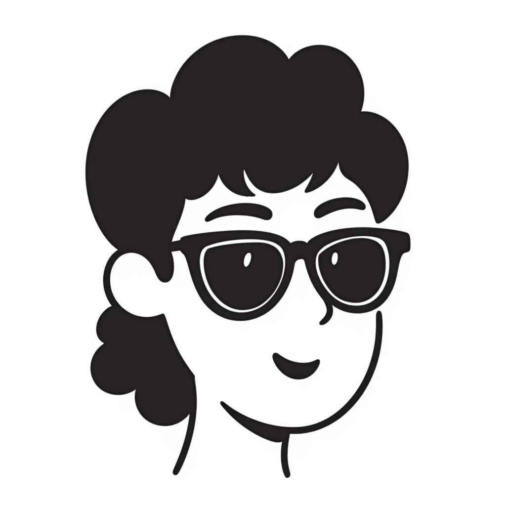 Fashionable sunglasses in pastel colors (dd9fb0, ffc6d3, a3bfc9, c4bee2, f1b091), hand-drawn doodle style emoji