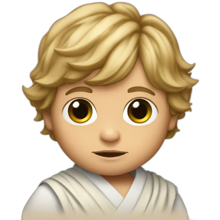 Luke Skywalker baby emoji