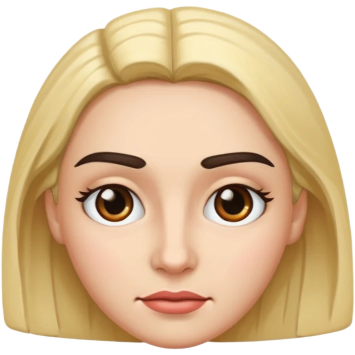face looking conniving with eyebrows raised   emoji
