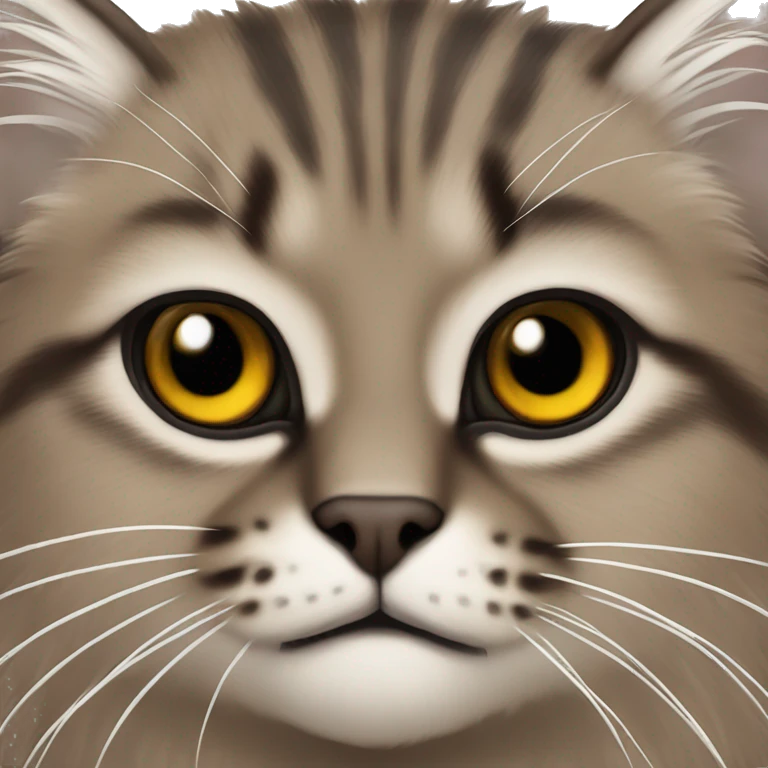 Brown Pallas' cat  emoji
