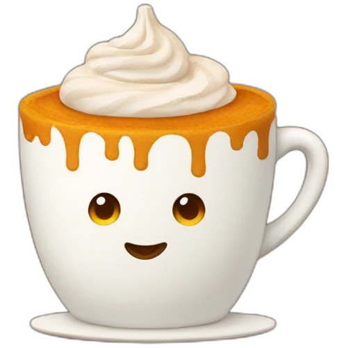 pumpkin spice latte emoji