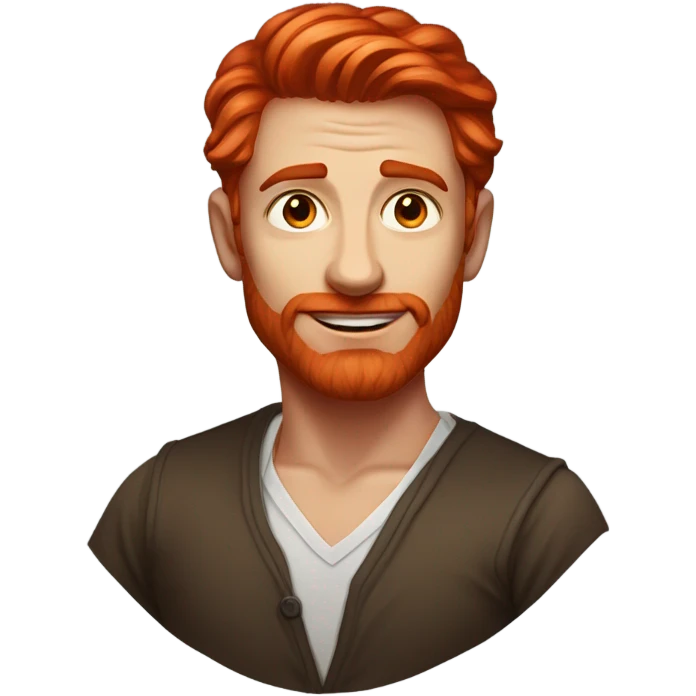 men red hair emoji