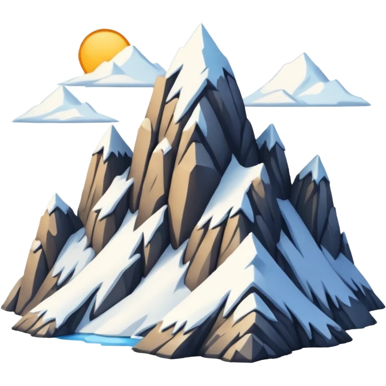 mountains emoji