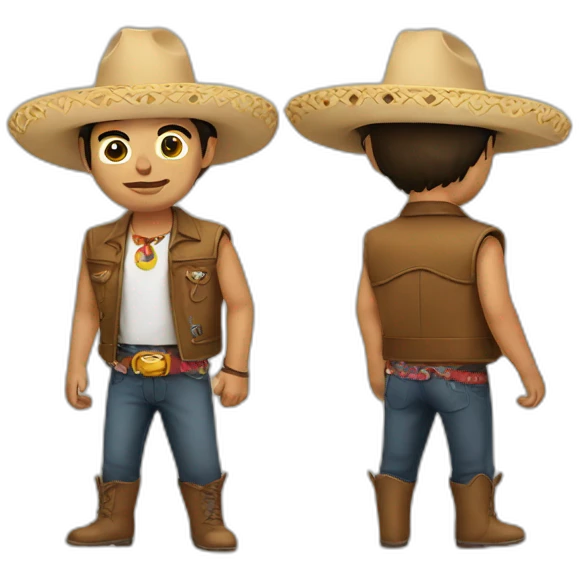 catcheur mexican emoji