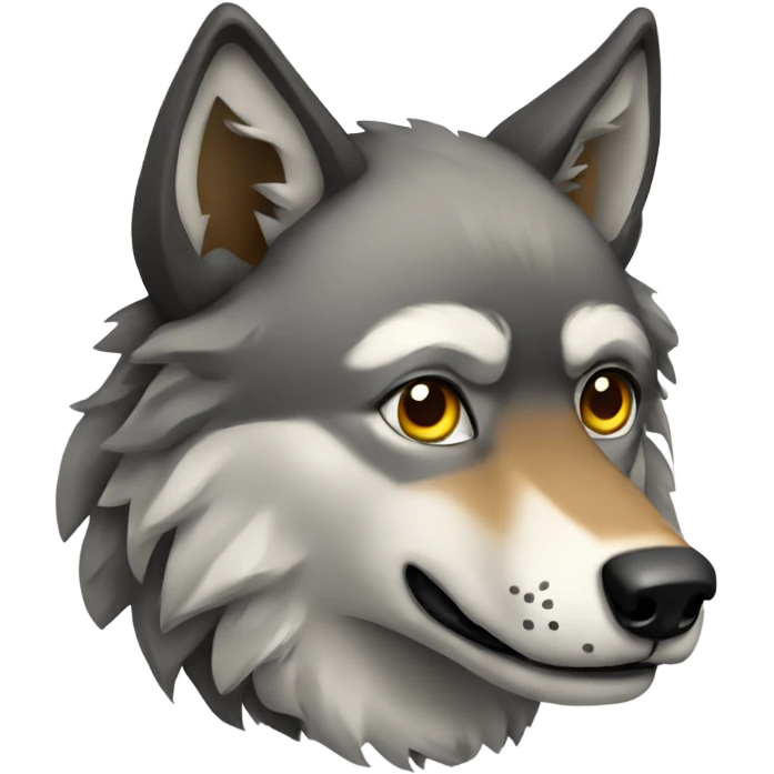 Wolf emoji