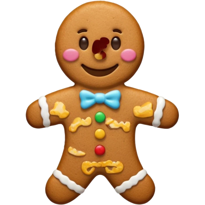 I want a gingerbread cookie but it has to be similar to the one from shrek emoji