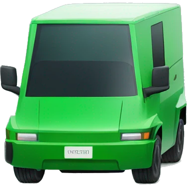 green Tesla Cybertruck emoji