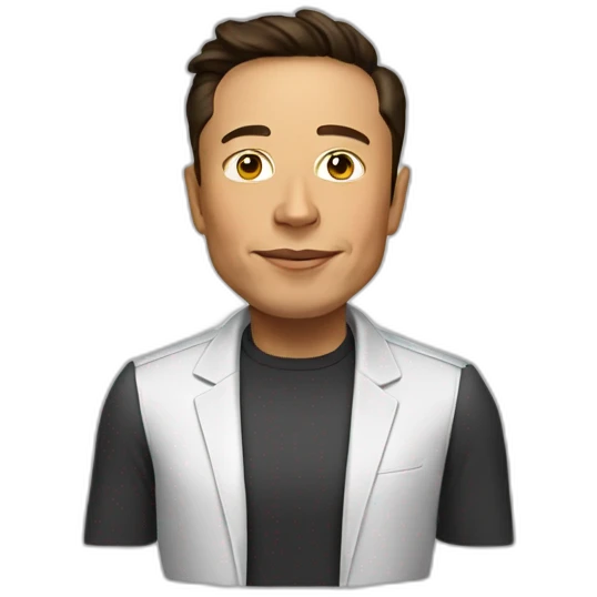 elon Musk mulatto emoji