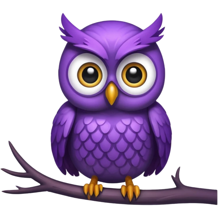 S2G purple owl emoji