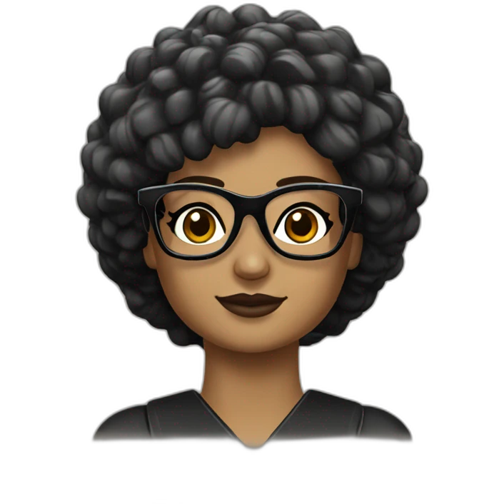Lego fro woman glasses book emoji