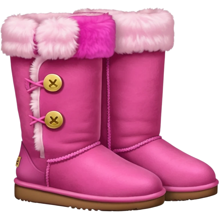 pink ugg emoji