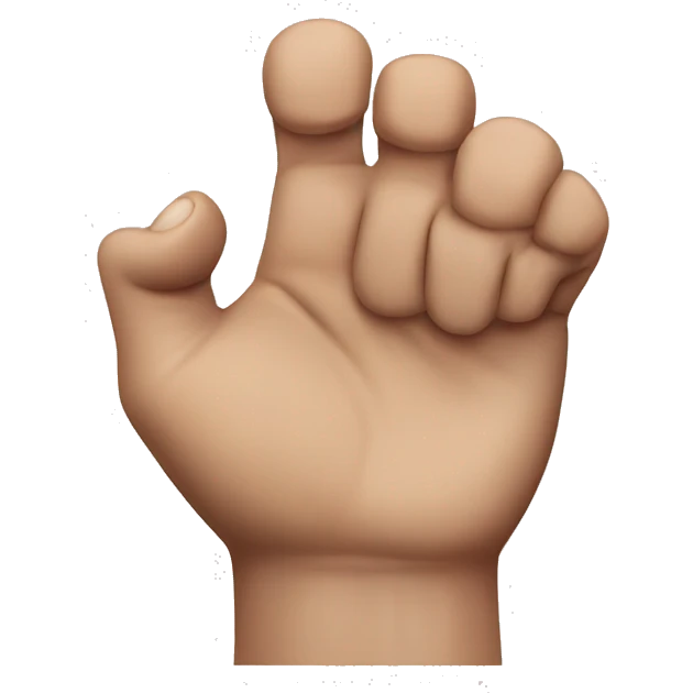 Knuckle emoji