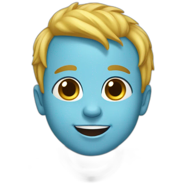 Bébé qui pleure de rire  emoji