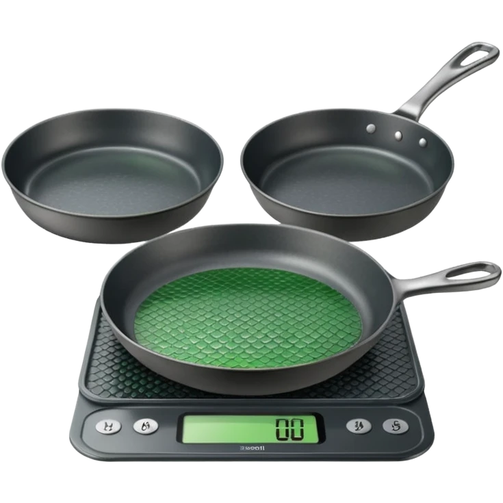 ,anthicScales with Green Pans, emoji